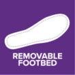 removable footbeds